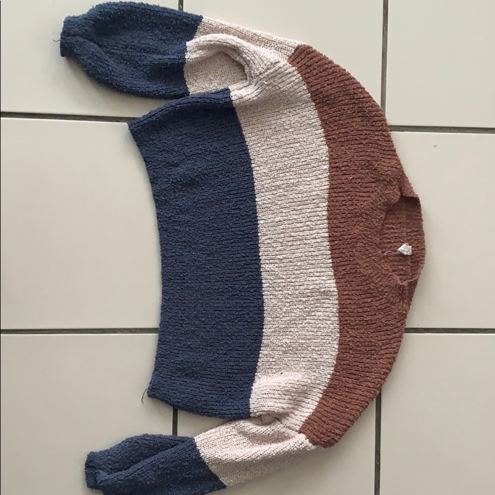 Neutral colored fall sweater